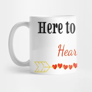 I here to steal many hearts Mug